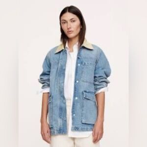 Banana Republic denim field barn jacket